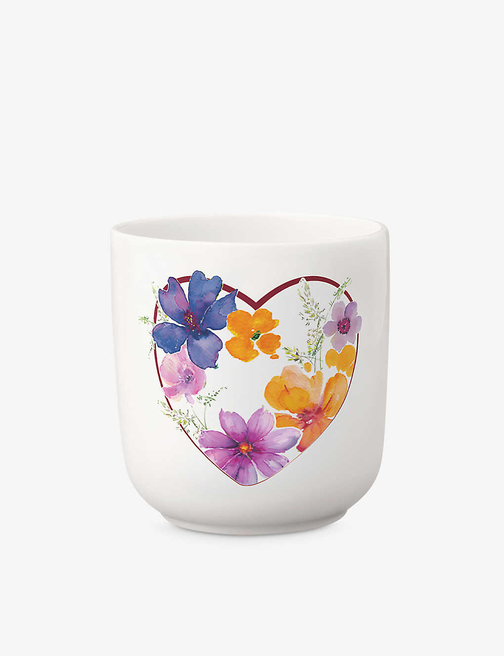 Villeroy & Boch Mariefleur Graphic-motif Porcelain Mug 8.5cm