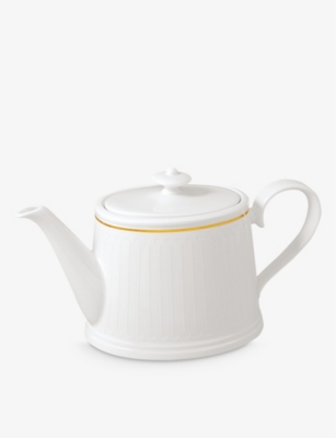 VILLEROY & BOCH: Château Septfontaines bone-porcelain teapot 1.2L