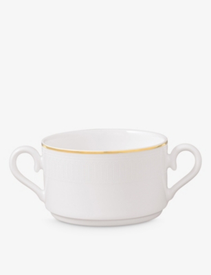 VILLEROY & BOCH: Château Septfontaines bone-porcelain stack soup cup  290ml