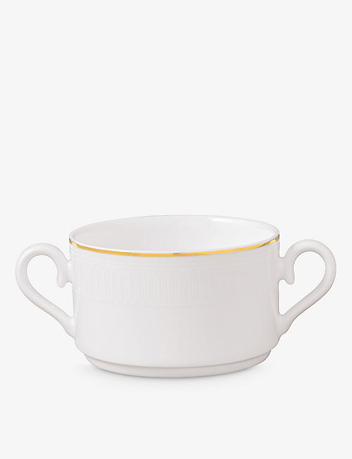 VILLEROY & BOCH: Château Septfontaines bone-porcelain stack soup cup  290ml