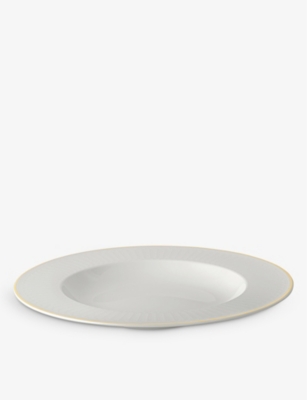 VILLEROY & BOCH: Château Septfontaines bone-porcelain deep plate 29cm