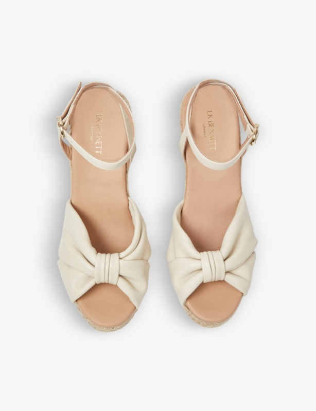 Angela leather espadrille sandals