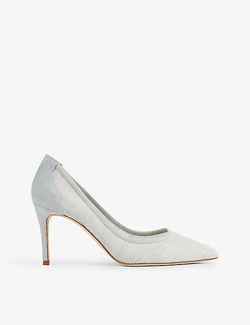 LK BENNETT: Meagan pointed toe woven courts