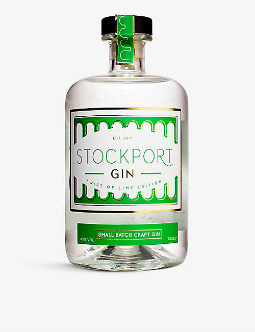 GIN：Stockport Gin 限量版 Twist Of Lime 干杜松子酒 700 毫升