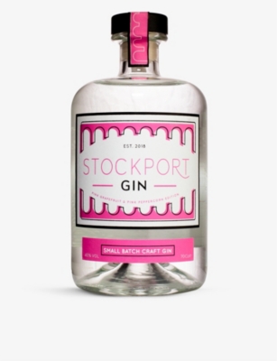 GIN: Stockport Gin Pink Grapefruit & Pink Peppercorn gin 700ml