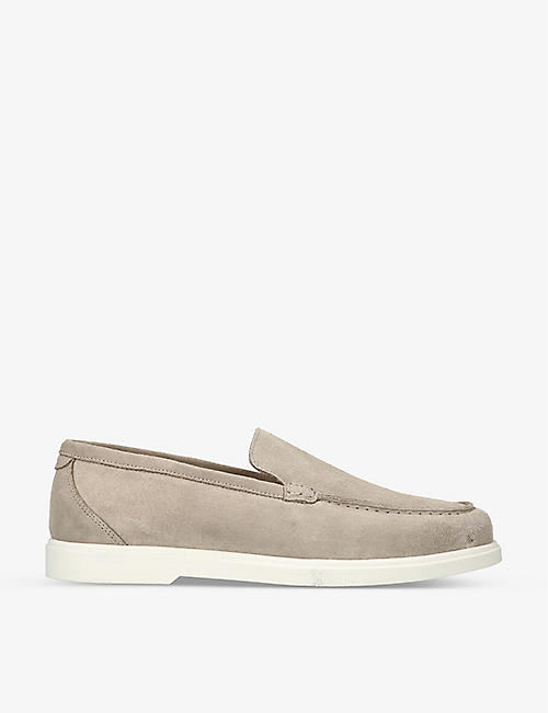 LOAKE: Tuscany slip-on suede loafers