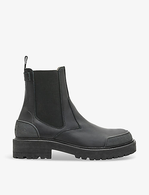 ALLSAINTS: Matrix leather Chelsea boots