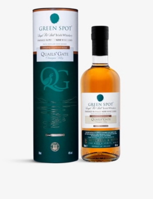 IRISH WHISKY：Mitchell & Son Green Spot Quails' Gate 爱尔兰威士忌 700 毫升