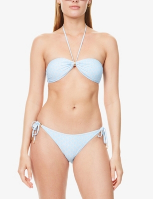 Melissa Odabash Womens Lattice Malta Low-rise Bikini Bottoms