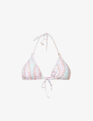 Melissa Odabash Malta Halterneck Bikini Top In Artemis