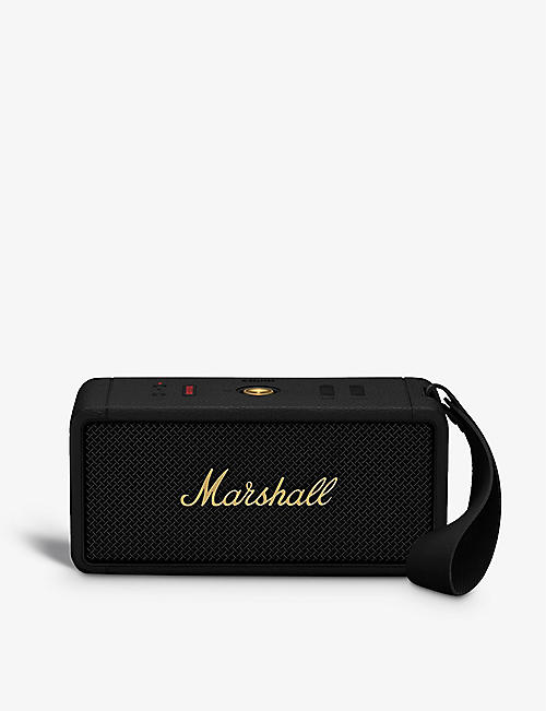 MARSHALL: Middleton brass portable speakers