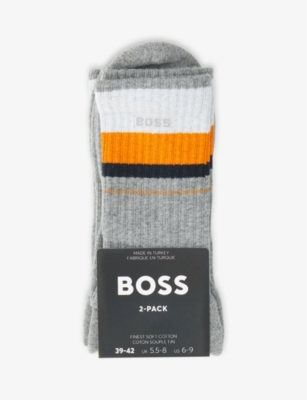 BOSS - Two-pack of socks in a cotton blend