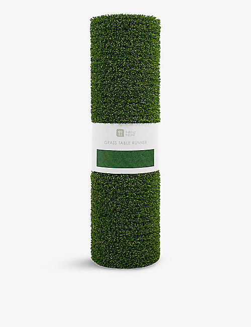 TALKING TABLES: Grass-effect table runner 1.5 metres