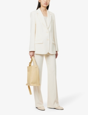 Comfort Cady Jackie single-breasted stretch woven blazer