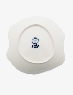 SELETTI: Diesel Living with Seletti Classics on Acid Soup Talavera Porcelain Soup Bowl 25cm