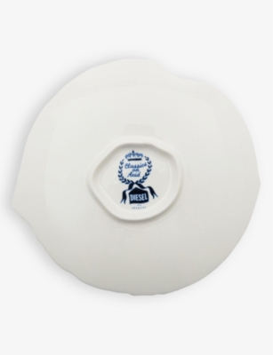 Seletti Diesel Living With  Classics On Acid Deer Porcelain Dessert Plate 21cm