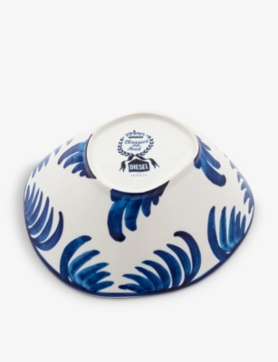 SELETTI: Diesel Living With Seletti Classics On Acid Pajaro Porcelain Salad Bowl 18.7cm