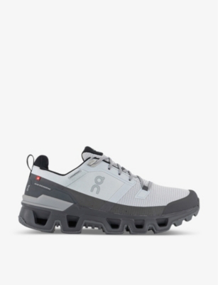 ON-RUNNING: Cloudwander waterproof mesh and rubber low-top trainers