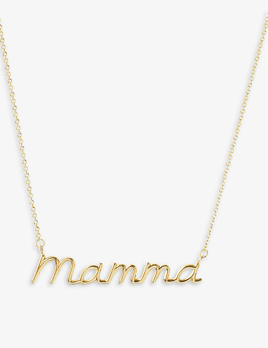 The Alkemistry Womens Yellow Gold Mamma 18ct Yellow-gold Necklace