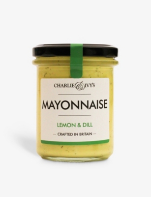 CHARLIE & IVY'S: Lemon and Dill mayonnaise 190g
