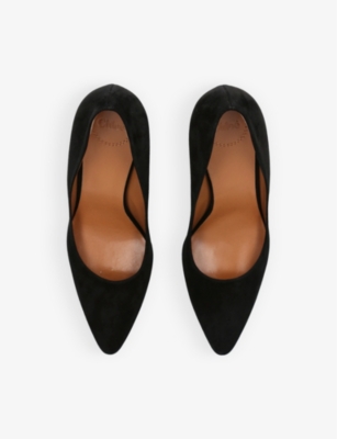 CHLOE Oli Pump pointed-toe suede heeled courts