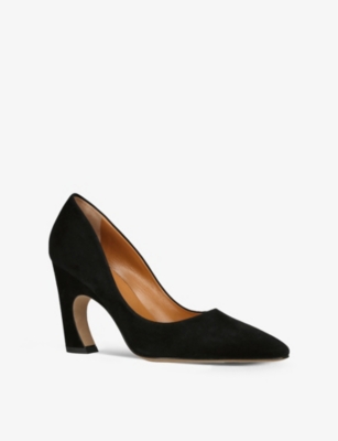 CHLOE Oli Pump pointed-toe suede heeled courts