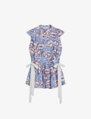 TED BAKER: Audriar woven top