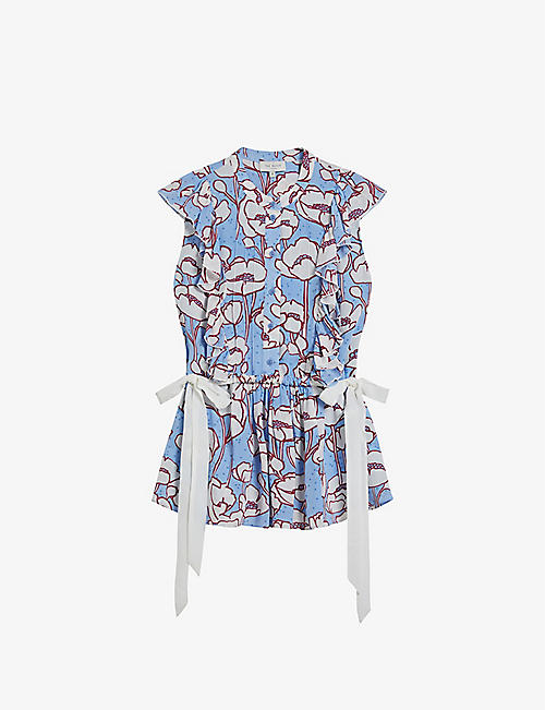 TED BAKER: Audriar woven top