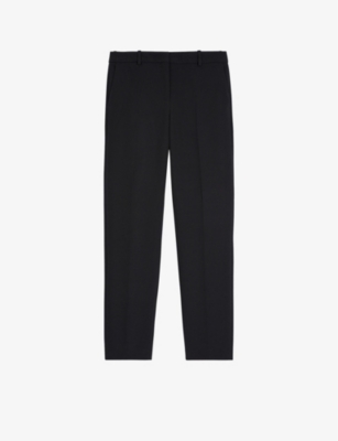 THE KOOPLES: High-rise straight-leg stretch-woven trousers