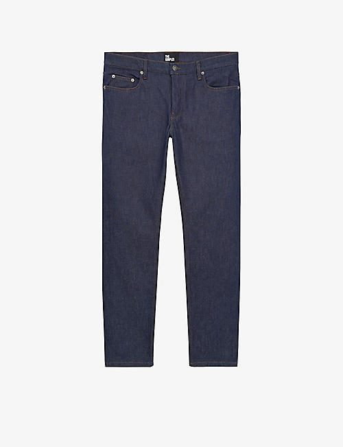 THE KOOPLES: Five-pocket slim classic-fit stretch-denim jeans
