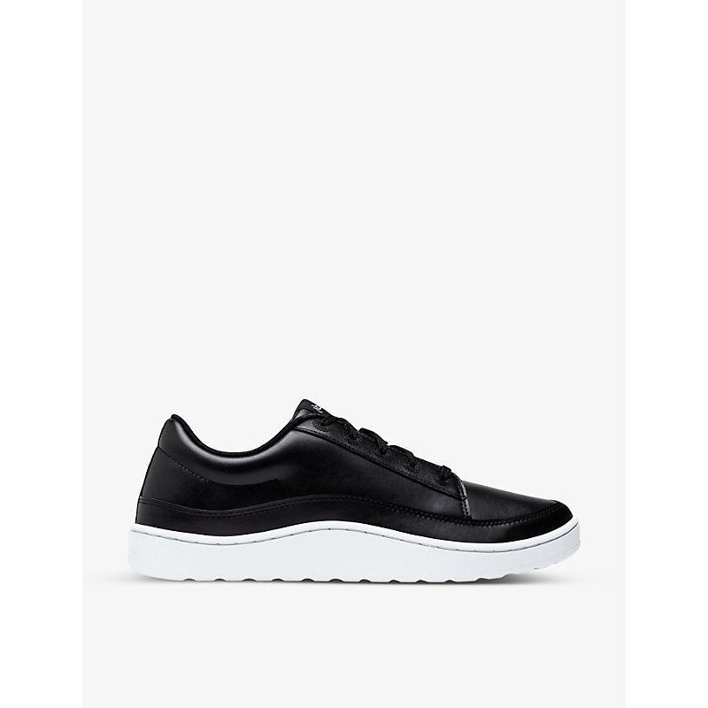 Allbirds Womens Natural Black Plant Pacers Lace-up Plant-leather Trainers