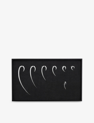 SHAUN LEANE: Iconic Hook sterling-silver and 0.04ct diamond earring box set