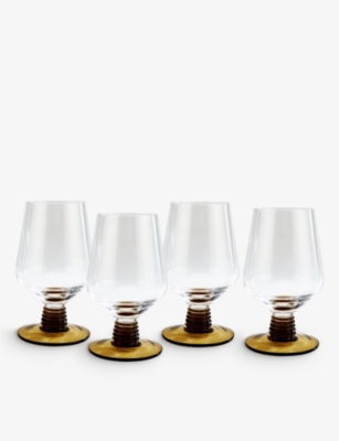 Fluted Water Glass, Set of Four - Soho Home