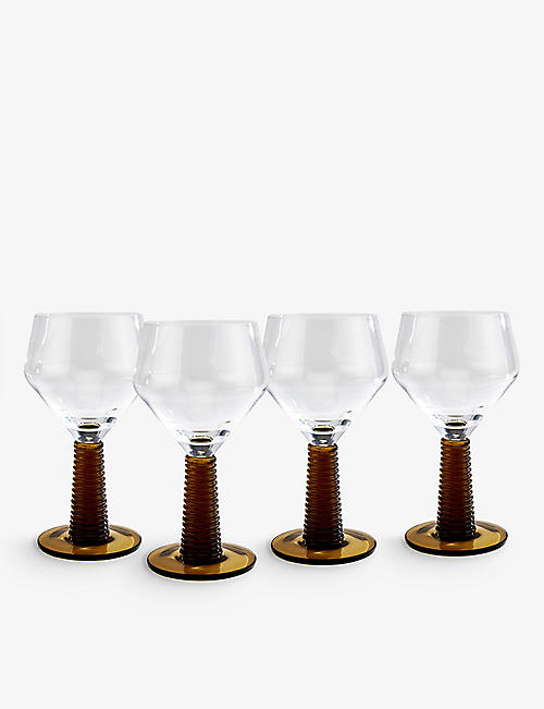 SOHO HOME: Bennett wine glasses set of four