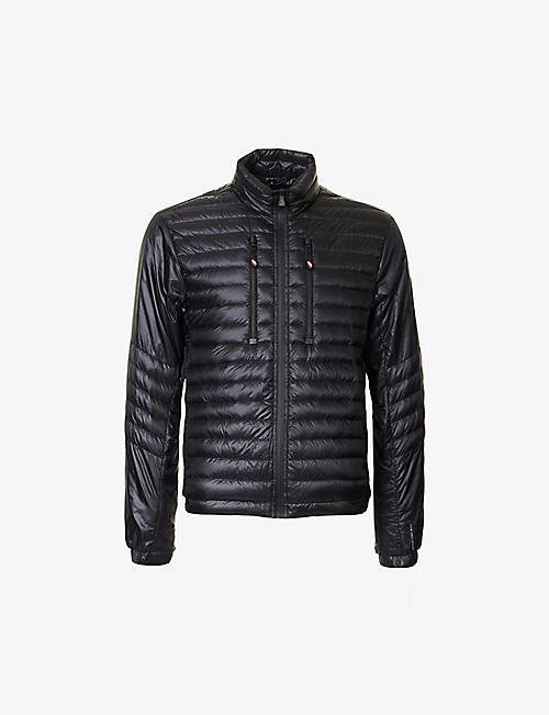 MONCLER GRENOBLE: Althaus funnel-neck quilted shell-down jacket