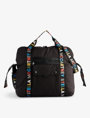 STELLA MCCARTNEY: Logo-print recycled-polyester changing bag