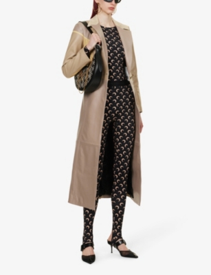 MARINE SERRE: Moon-print stretch-recycled polyamide leggings