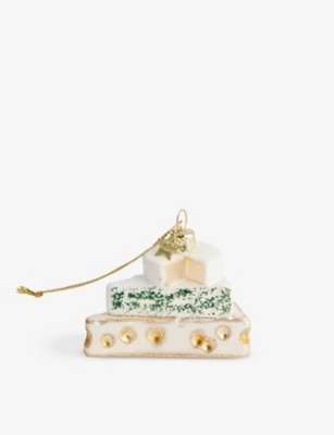 SELFRIDGES EDIT: Cheese Glass Christmas Decoration