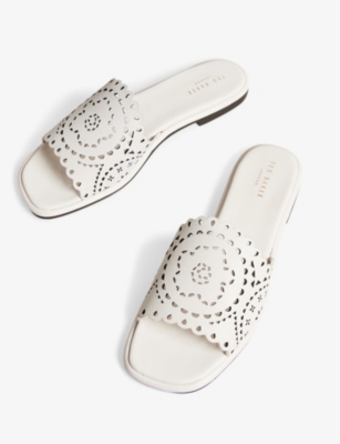 Ted baker discount laser cut sliders