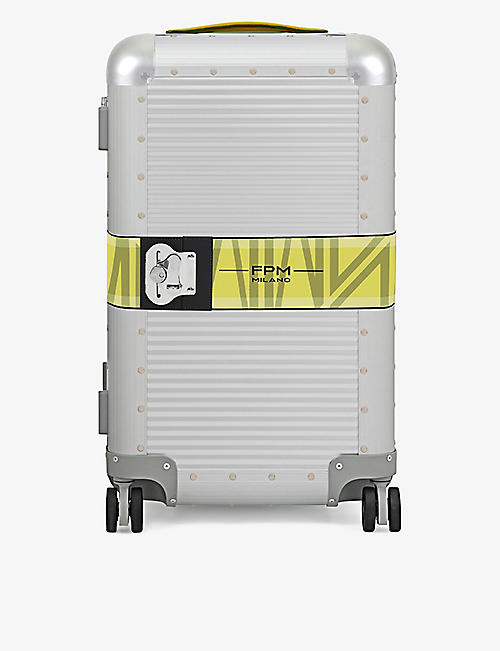FPM - FABBRICA PELLETTERIE MILANO: Elton John x&nbsp;FPM Milano Bank Spinner 76 aluminium suitcase