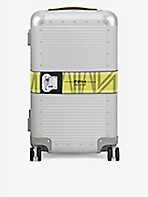 FPM - FABBRICA PELLETTERIE MILANO: Elton John x&nbsp;FPM Milano Bank Spinner 76 aluminium suitcase