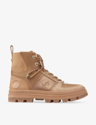 Jimmy Choo Normandy Lace-up Ankle Boots In Brown