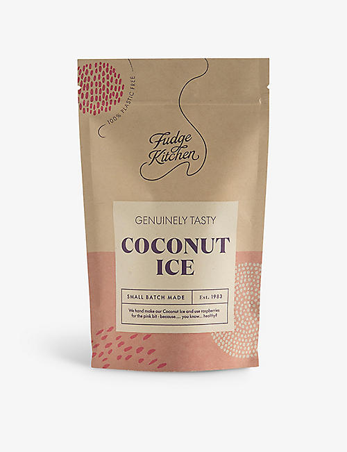 FUDGE KITCHEN: Coconut Ice pouch 125g