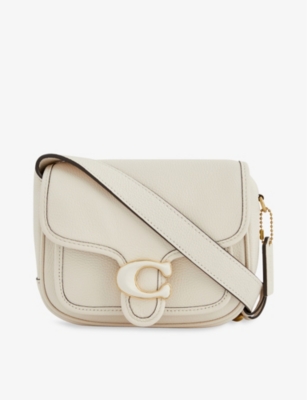 COACH - Tabby Messenger 19 pebbled-leather shoulder bag | Selfridges.com