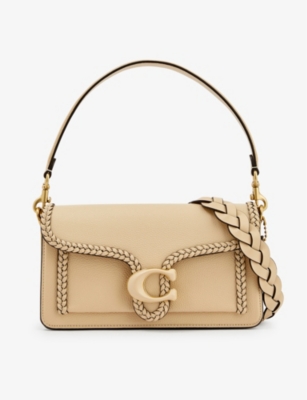 coach Ivory & Beige Purse