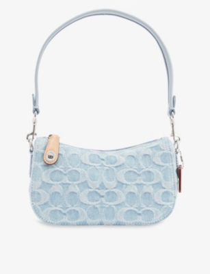 Coach Denim Swinger Shoulder Bag