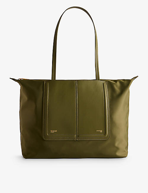 TED BAKER: Voyaage woven tote bag