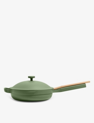 Shop Our Place Sage Always Pan 2.0 Recycled-aluminium Pan 26.7cm