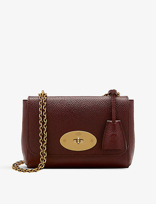 MULBERRY: Lily grained-leather cross-body bag