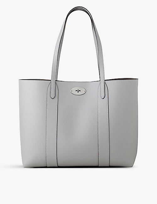 MULBERRY: Bayswater grained leather tote bag